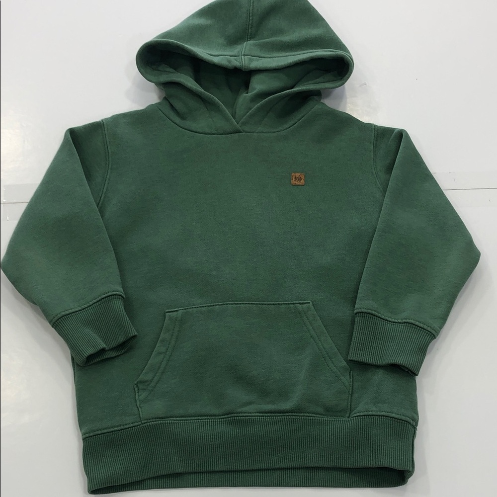 tentree Green Sweatshirt Pullover Hoodie – Kids Size 5T